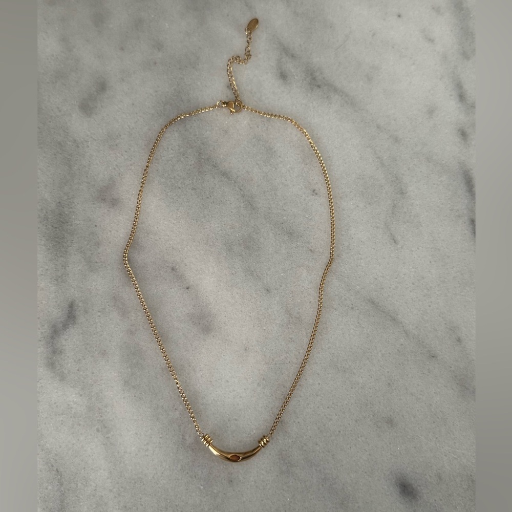 Gold Amber Tiger Eye Gem Pendant Necklace
Brand New - Picture 3 of 7